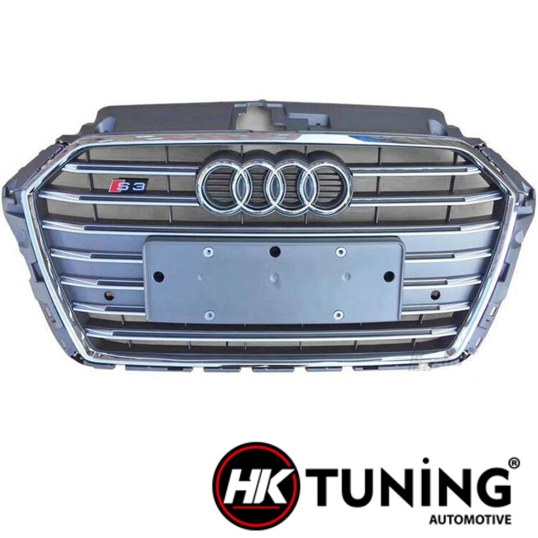 AUDI A3  S3 GRİ ÖN PANJUR SETİ 2013-2016